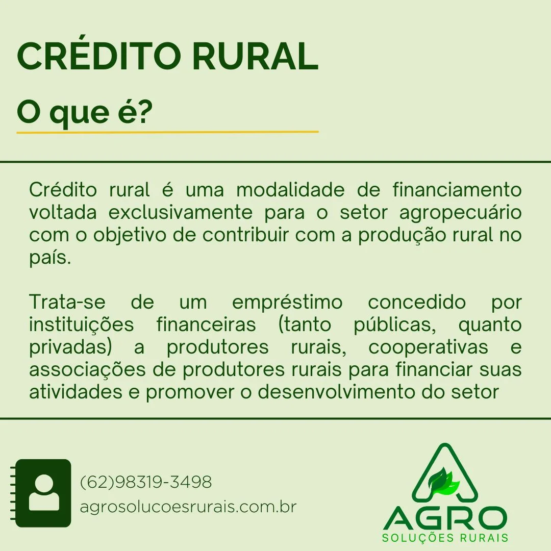 Financiamento agrícola